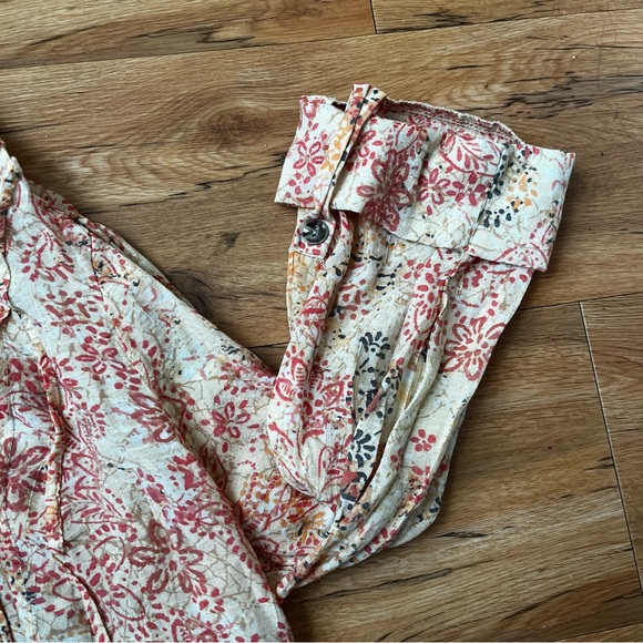 2X floral blouse beautiful top - Picture 10 of 11